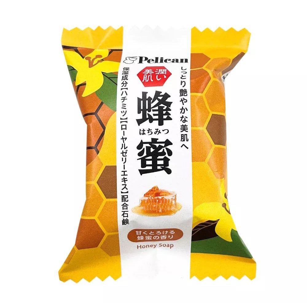 Тверде мило Pelican Honey Soap з екстрактом меду та маточного молочка, 80 г